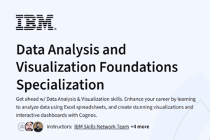 Course Review: Data Analysis and Visualization Foundations Specialization by IBM (Coursera)