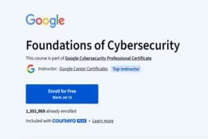 Course Review: Foundations of Cybersecurity by Google Career Certificates (Coursera)