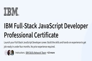 Course Review: IBM Full-Stack JavaScript Developer Professional Certificate by IBM (Coursera)